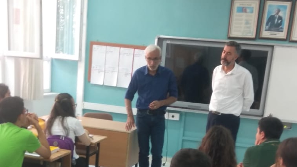 Prof. Dr. Yener ÖZEN'in okulumuzu ziyaret etti.
